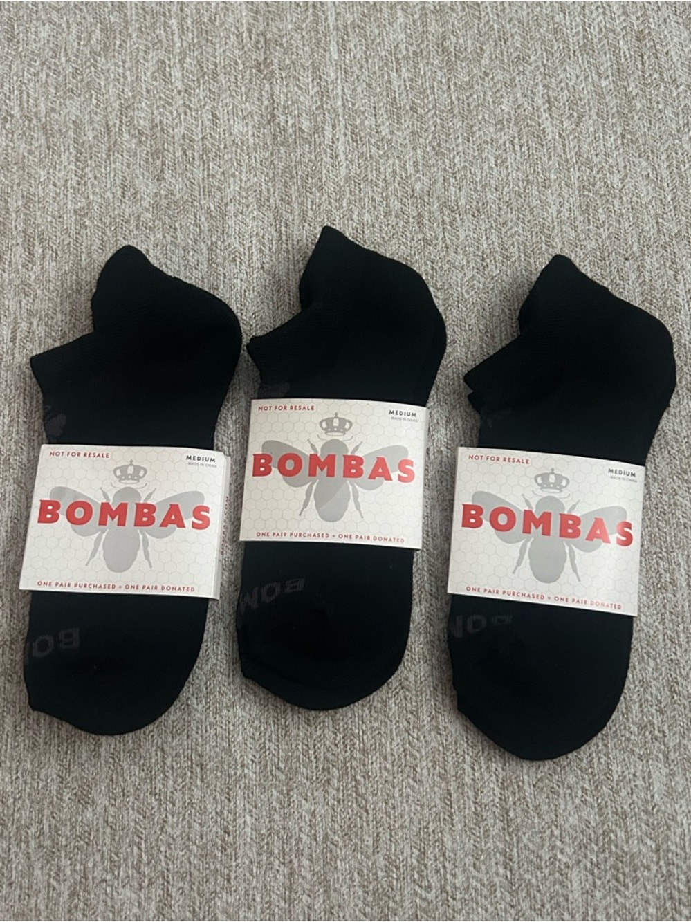 Bombas 3 Pack Socks